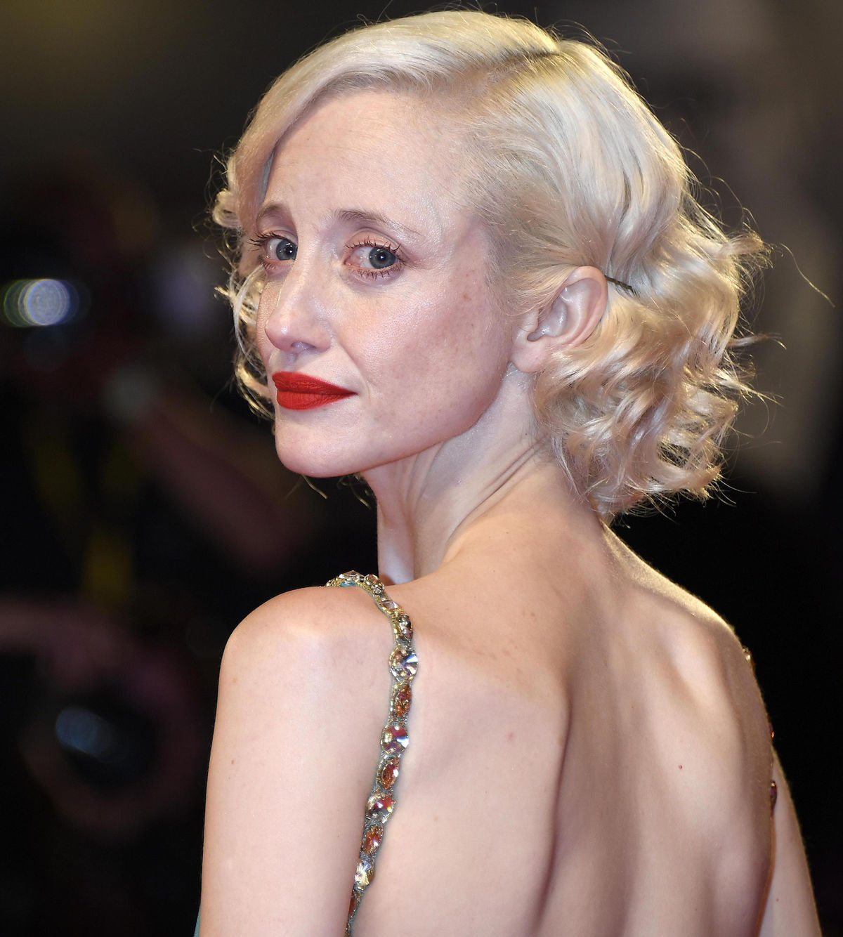 Herečka Andrea Riseborough na premiére filmu...