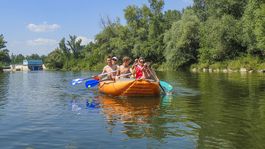 Rieka Hron tečie ako olej