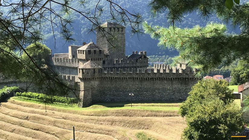 V hrade Montebello sídli historické múzeum.