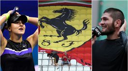 TV hity: US Open, F1 v Monze, futbalové boje o ME aj návrat Chabiba do oktagonu