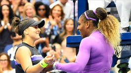 Bianca Andreescuová, Serena Williamsová