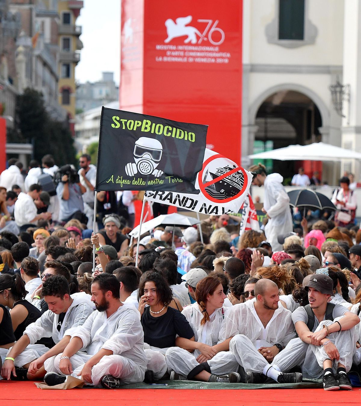 Protest proti klimatickým zmenám a ničeniu...