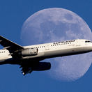 lietadlo, Lufthansa, Mesiac, letisko, cestovanie, letisko, Nemecko