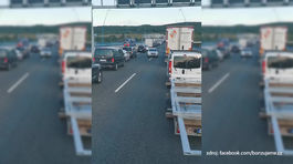 V kolóne stratila nervy, otočila sa a zvolila hazardnú jazdu v protismere