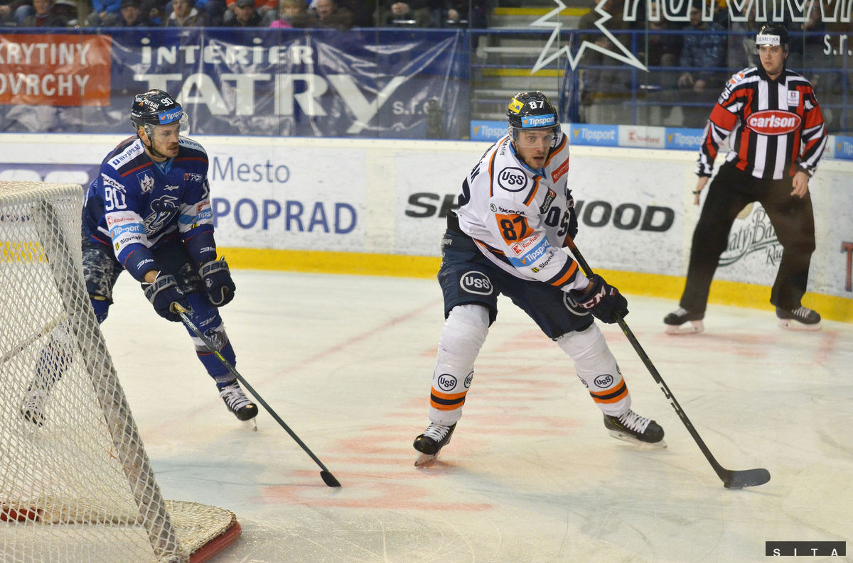 Marcel Haščák (vpravo) v košickom drese.