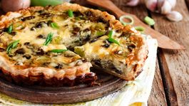 Štyri nápady na slaný koláč quiche
