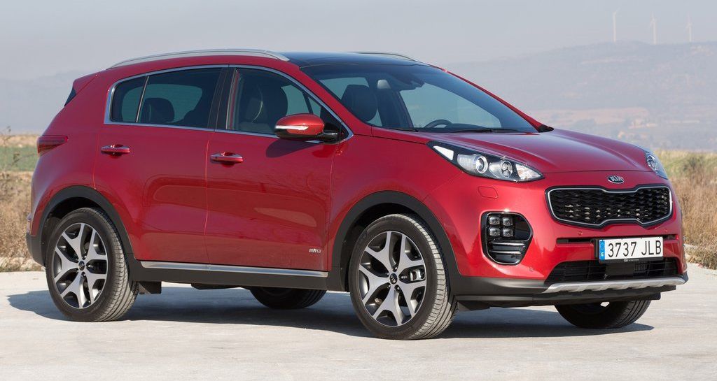 1. Kia Sportage (2016-súčasnosť)