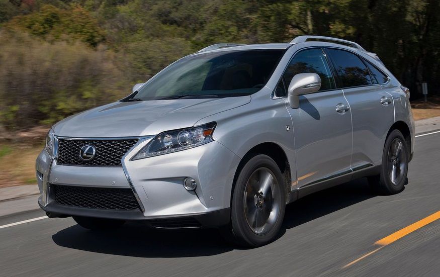 4. Lexus RX (2015-súčasnosť)