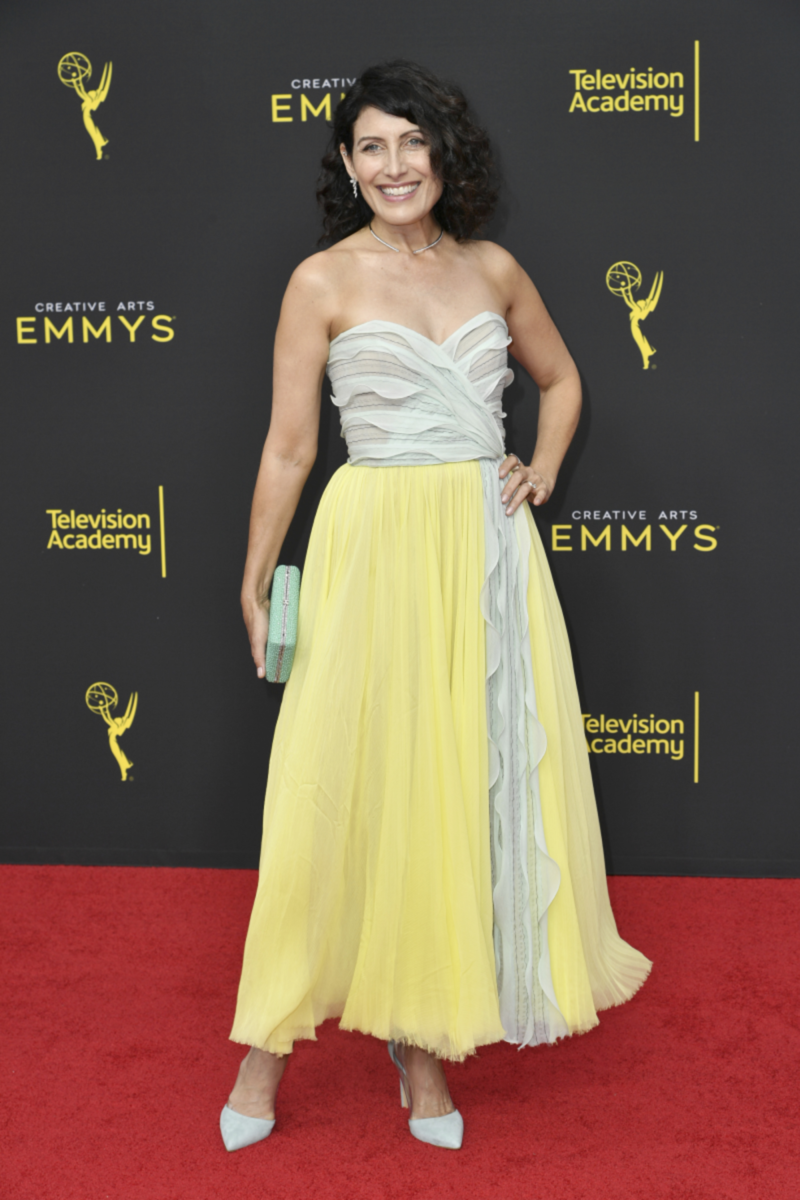 Lisa Edelstein na udeľovaní  Creative Arts Emmy...