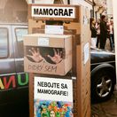 mamografia, prsníky, rakovina prsníka, prsník