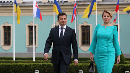 Ukrajina SR Kyjev prezidentka Čaputová návšteva Zelenskyj