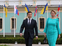 Ukrajina SR Kyjev prezidentka Čaputová návšteva Zelenskyj