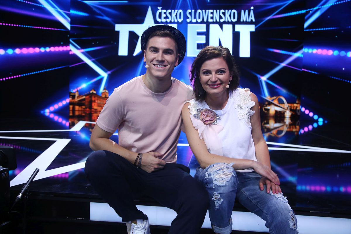 Česko Slovensko má talent a moderátori šou -...