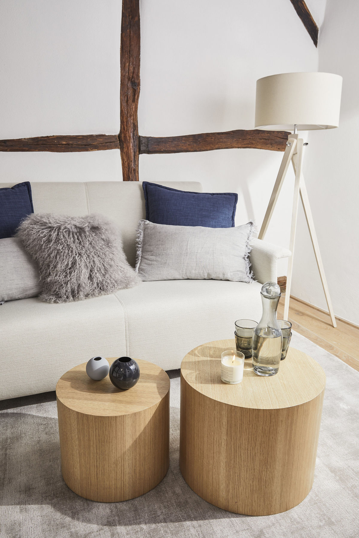 Nápad na originálny odkladací stolík v obývačke...