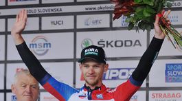 Baška natešený z výkonu v časovke. Naštvaný však z neúspešného špurtu 