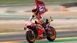 Dominancia pokračuje. Márquez na VC Aragónska navýšil náskok