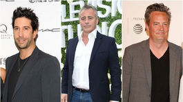Ako dnes vyzerajú mužské hviezdy seriálu Priatelia? Zľava: David Schwimmer, Matt LeBlanc a Matthew Perry.