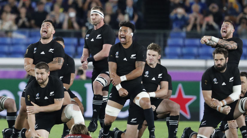 Tradičný bojový pokrik a tanec haka zastrašil...