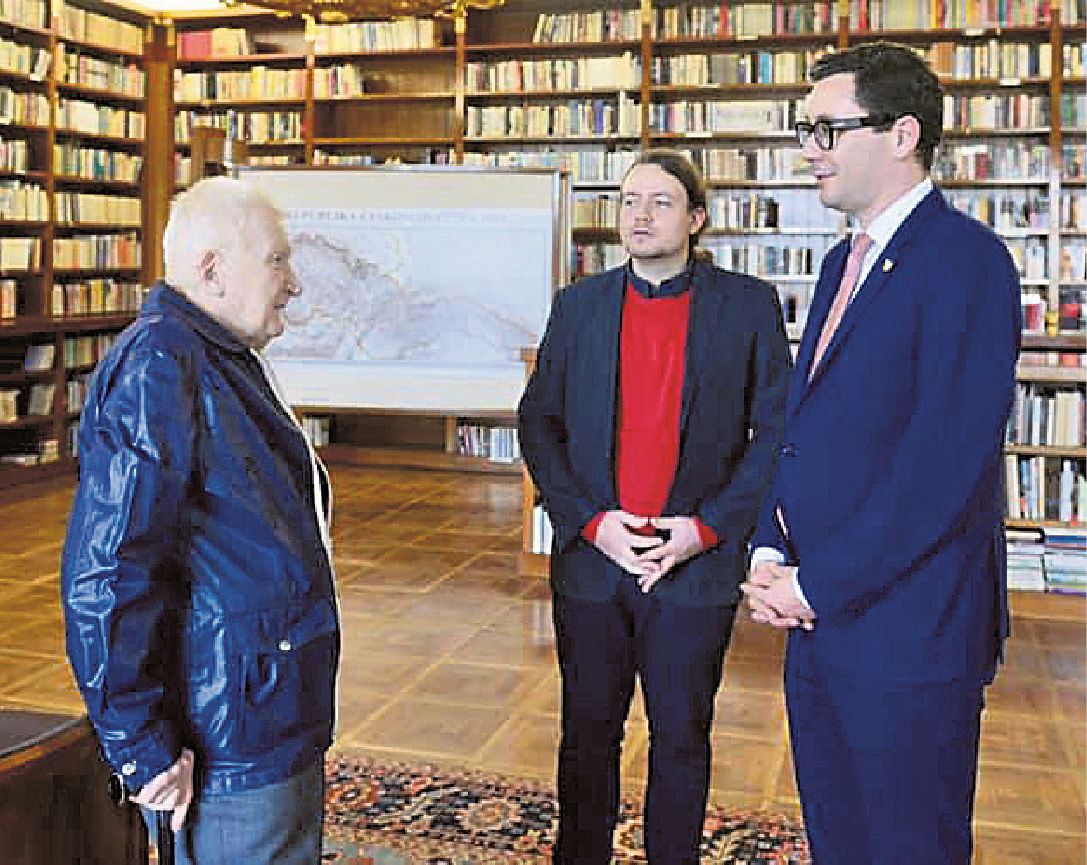 Z nakrúcania filmového dokumentu Jana Rouska o...