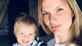 Denisa Klimová Dvončová so synom Quidom.