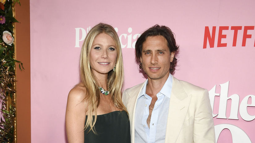Herečka Gwyneth Paltrow a jej manžel Brad...