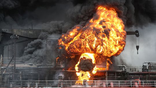 Pri požiari dvoch tankerov v juhokórejskom prístave sa zranilo 18 ľudí