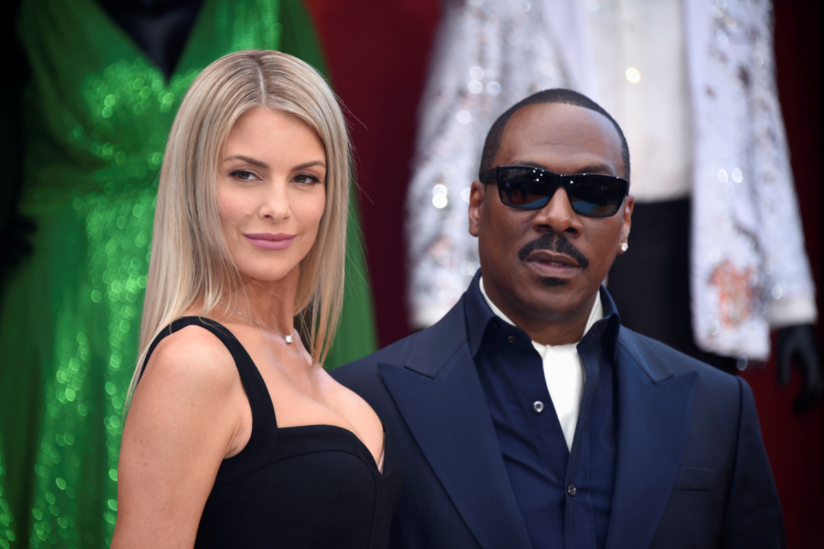 Eddie Murphy a Paige Butcher na premiére filmu...