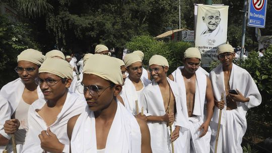 Gándhího nasledovníci sa vydali na ročný pochod mieru