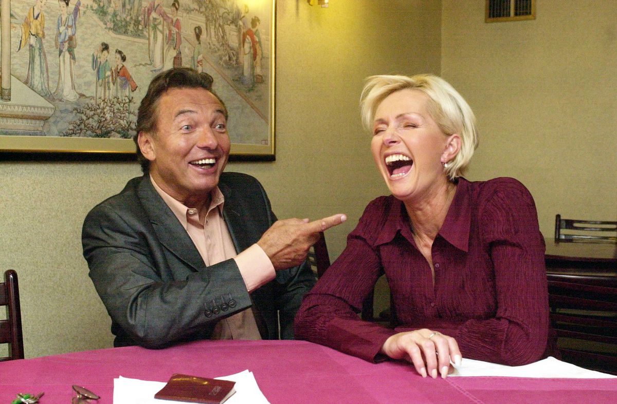 Karel Gott a speváčka Helena Vondráčková na...