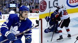 Matthews mal na hokejke hetrik. Namiesto gólu krvavo pripomenul Zedníka