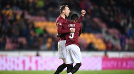 Suverénna Slavia a Plzeň. Sparta neudržala dvojgólové vedenie