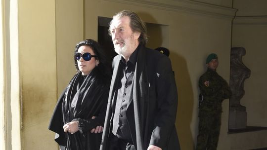 Na zádušnú omšu už dorazil aj herec Bolek...