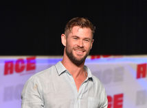 Herec Chris Hemsworth na akcii Ace Comic-Con.