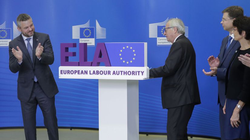 Belgicko EÚ SR ELA Juncker Pellegrini