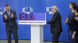 Juncker a Pellegrini slávnostne inaugurovali Európsky orgán práce 