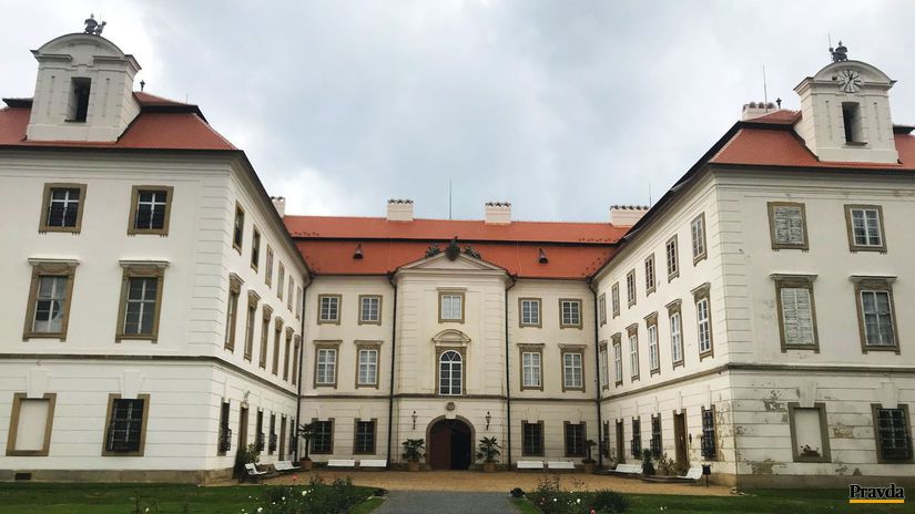 Zámok Vizovice - baroková podoba podľa návrhu...