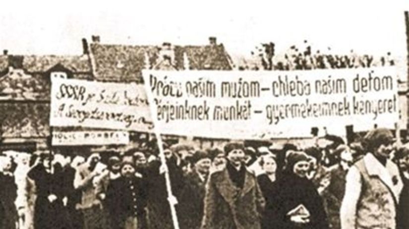 Na vrchole krízy v roku 1933 sa Slovenskom...