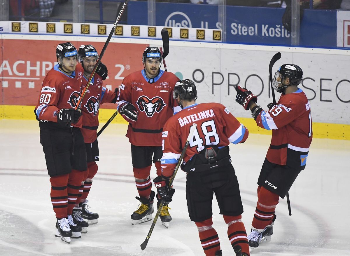 Hokejisti Banskej Bystrice.