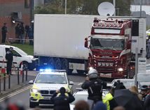 Británia auto nákladné mŕtvi nález