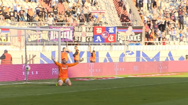 Komédia v Chorvátsku. Hráči oslavovali gól, ktorý nebol