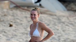 Tenistka Wozniacki v bikinách žiari ako slniečko! Byť manželka jej pristane