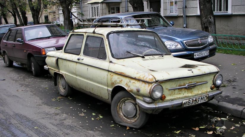 Rusko - staré autá