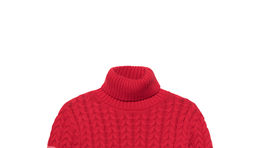 Dámsky sveter so vzorom a rolákovým golierom. Predáva Desigual za 119,95 eura. 