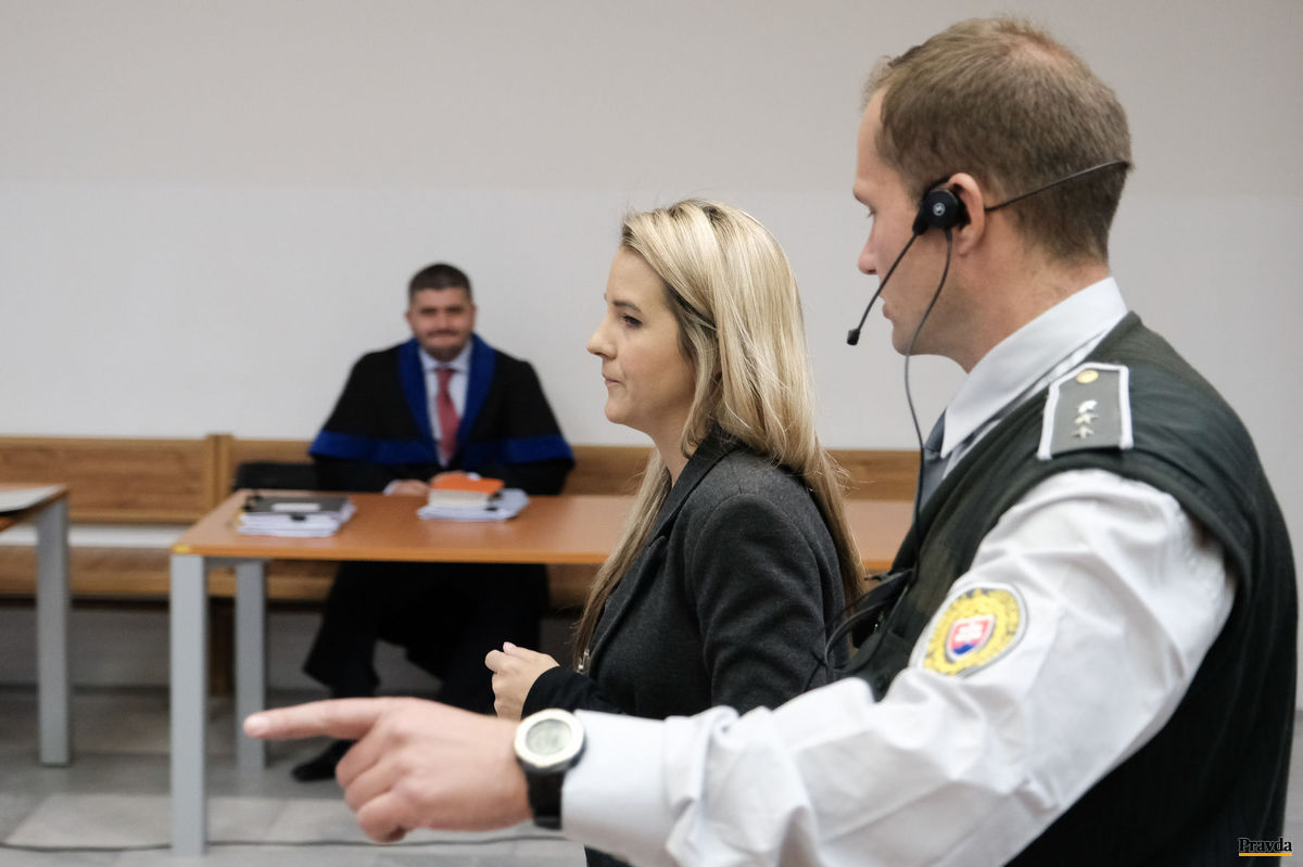 Dcéra obžalovaného Mariana Kočnera Karolína...