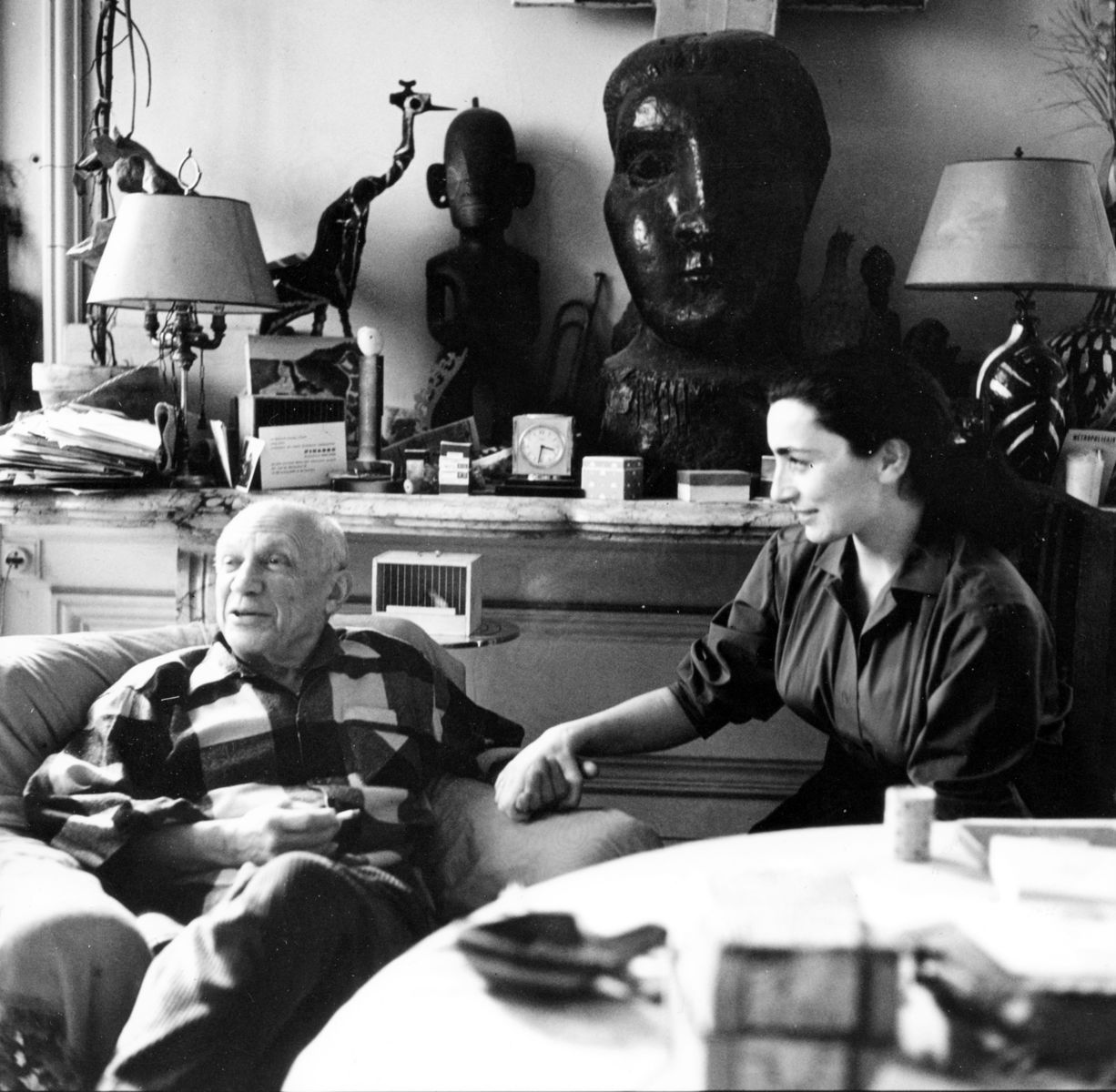 Pablo Picasso s Francoise Gilotovou vo...