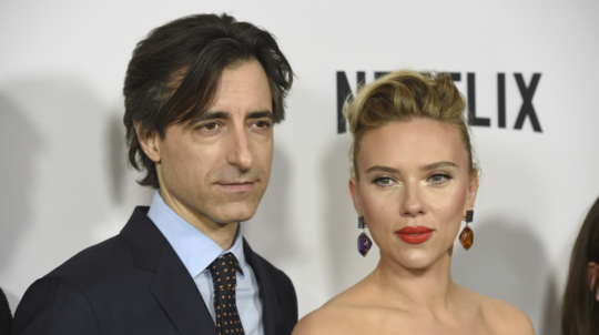 Noah Baumbach a Scarlett Johansson  na premiére...