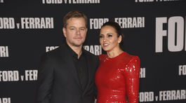 Matt Damon a jeho manželka Luciana Barroso