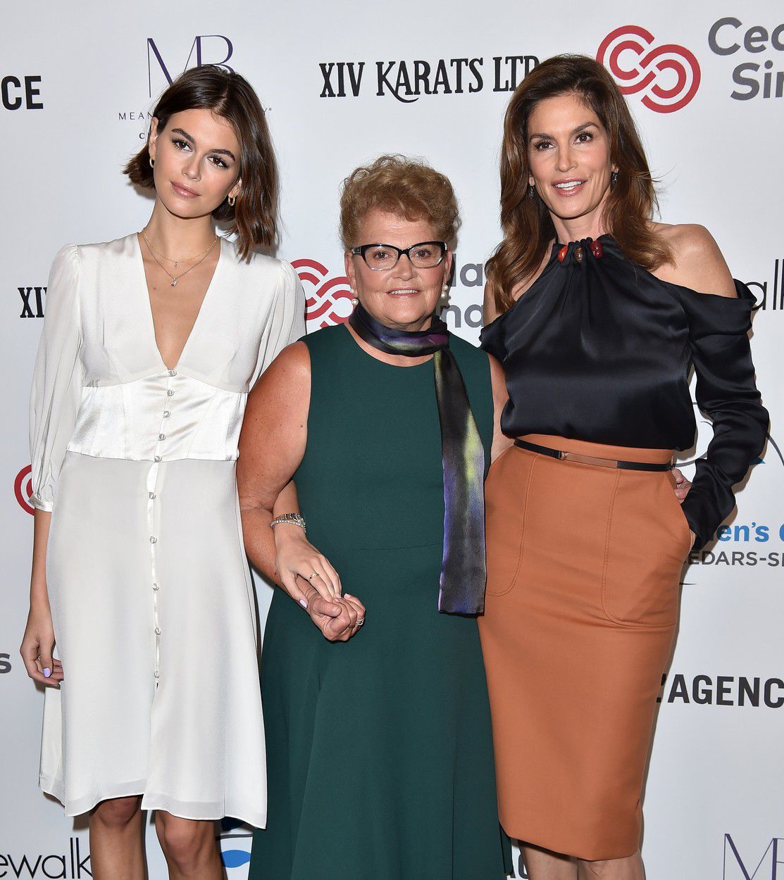 Zľava: Kaia Gerber, Jennifer Sue Crawford-Moluf...