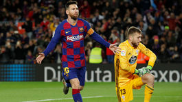 Messi zničil Celtu. Lobotka bol pri tom