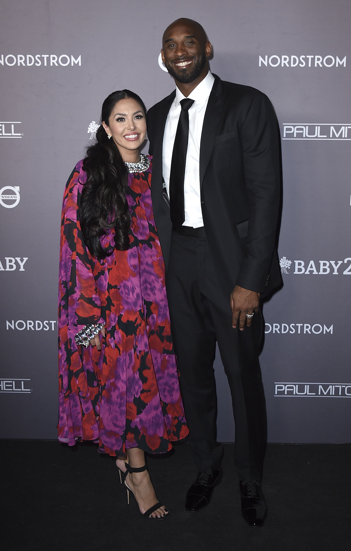 Manželia Vanessa Laine Bryant a Kobe Bryant...